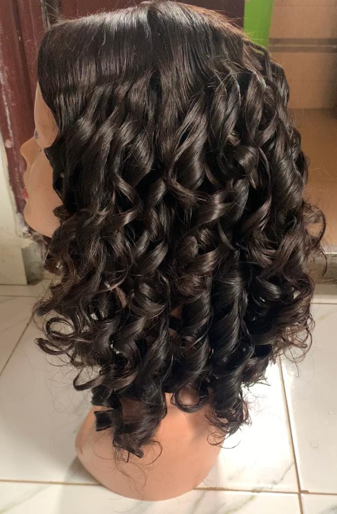 wigs, revamped, curled, curling, revamping